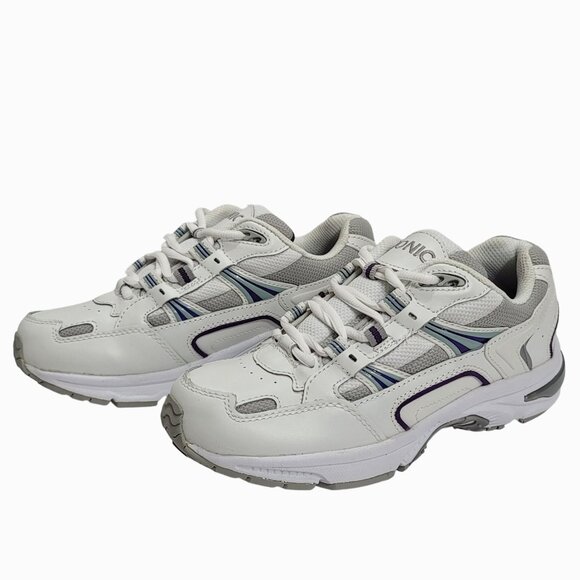 Vionic Sneakers Wide Width Walker 5 Purple White - Picture 1 of 11